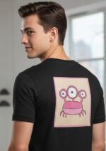 Camiseta Monster "Cangrejo 3 Ojos Rosa OS"
