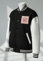 Monster Varsity Jacket - Onyx black